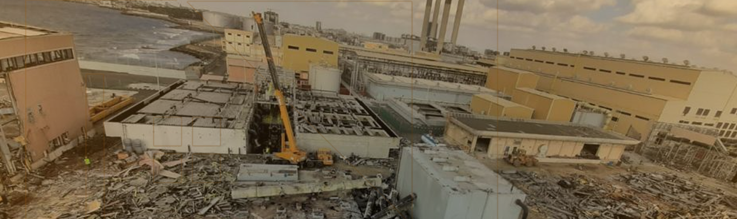 Removal of reverse osmosis stations (RO1, RP2)